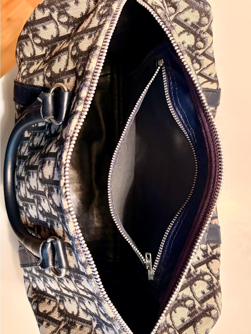 Christian Dior Diorissimo Boston Trotter Bag with Authentic Lock & Key (w/ COA) - Picture 13 of 15